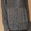 New La Fée Maraboutée Chemise à imprimé azuleros - M/38 Noir