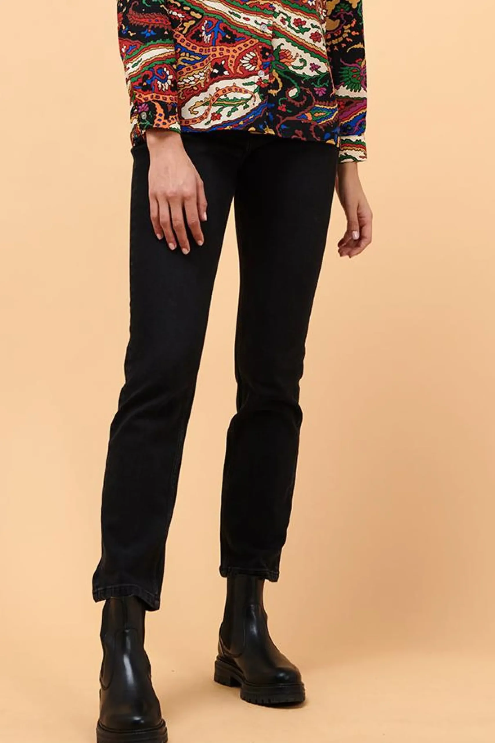 Store La Fée Maraboutée Chemise à imprimé coloré - XL/42 Multicolore