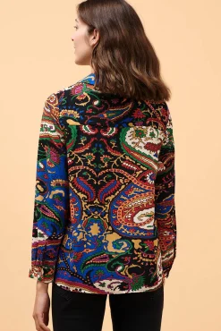 Store La Fée Maraboutée Chemise à imprimé coloré - XL/42 Multicolore
