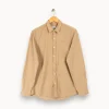 Shop Côtelé Paris Chemise - M/38 Beige