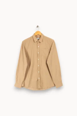 Shop Côtelé Paris Chemise - M/38 Beige
