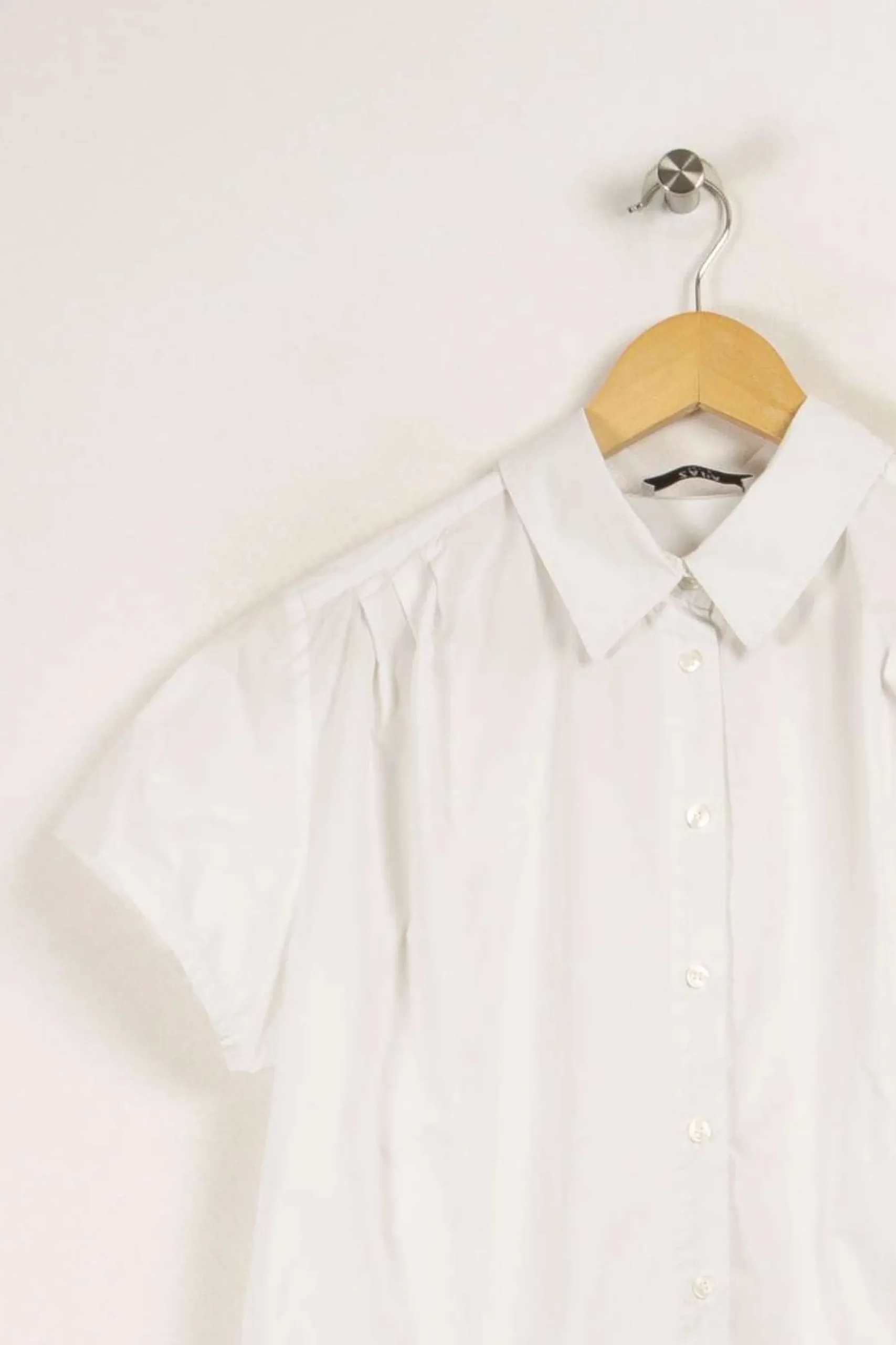 Clearance ZAPA Chemise à manches courtes he - Taille M/38 Blanc