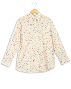 Sale Ines de la Fressange Paris Chemise à motifs - 40 Blanc
