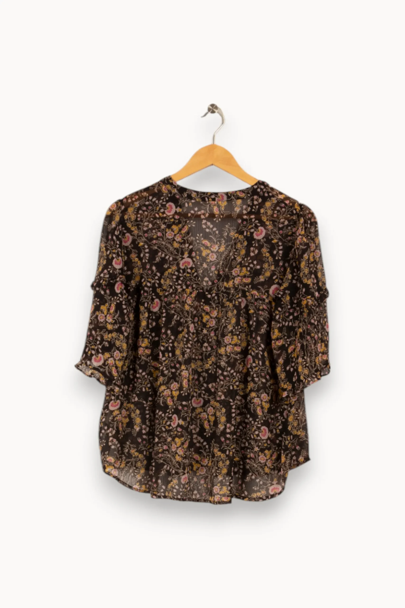 Discount Grace & Mila Chemise à motifs - Taille L/40 Noir