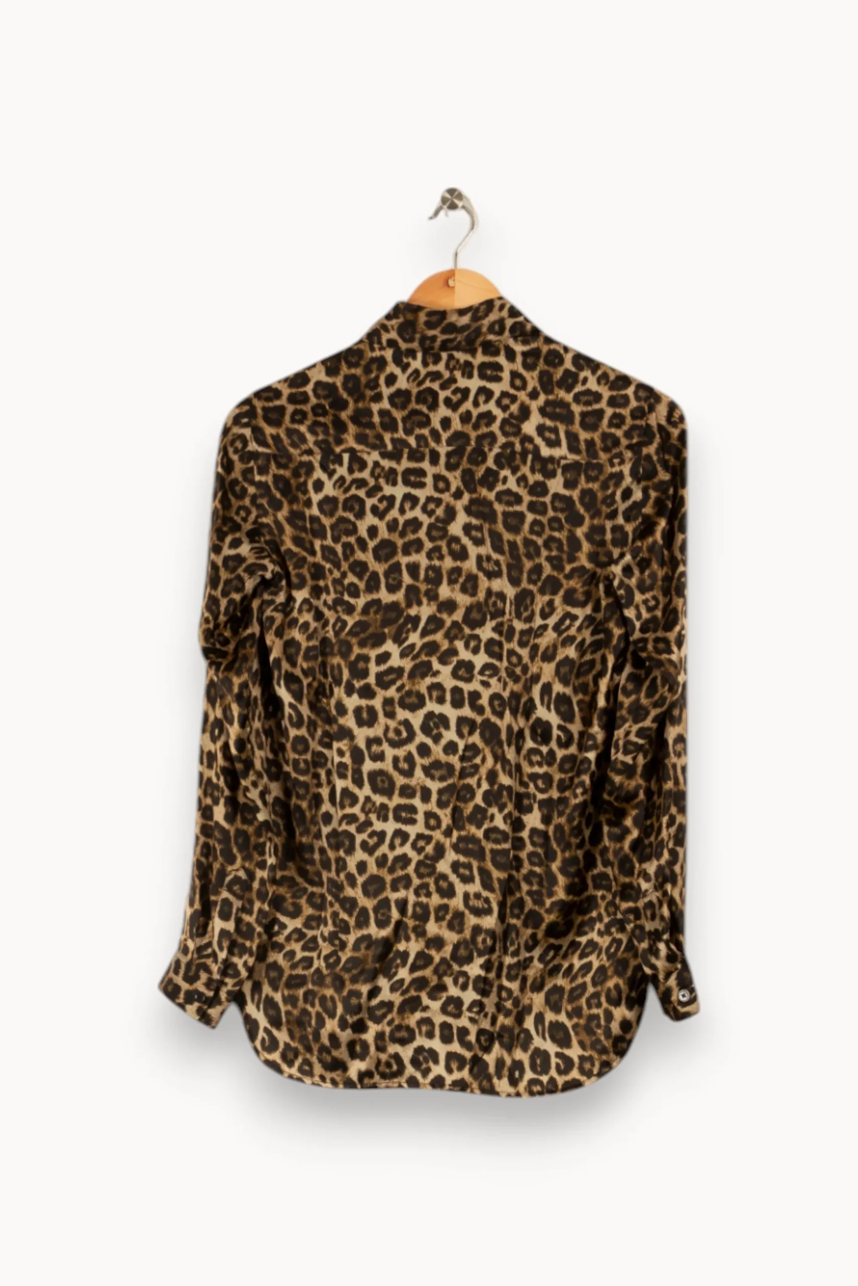 Hot The Kooples Chemise à motifs léopard - Taille XS/34 Multicolore
