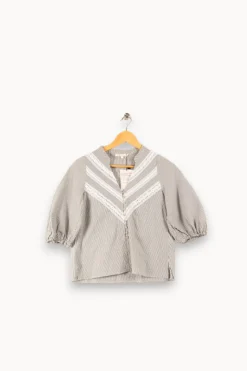 Outlet Maje Chemise - S/36 Gris