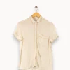 Hot Sézane Chemise - S/36 Blanc