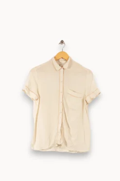 Hot Sézane Chemise - S/36 Blanc