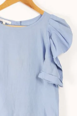 Fashion Maje Chemise - S/36 Bleu