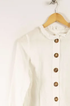 Fashion Sézane Chemise - S/36 Blanc