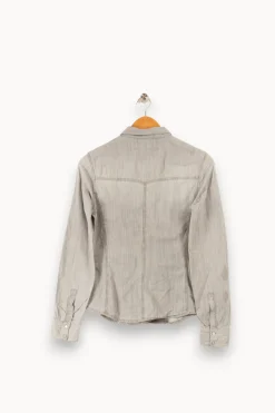Best IKKS Chemise - Taille S/36 Gris