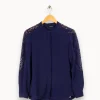 Store The Kooples Chemise - Taille XS/34 Bleu