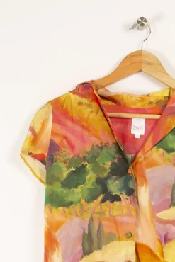 Best Soi Paris Chemise - Taille XS/34 Multicolore