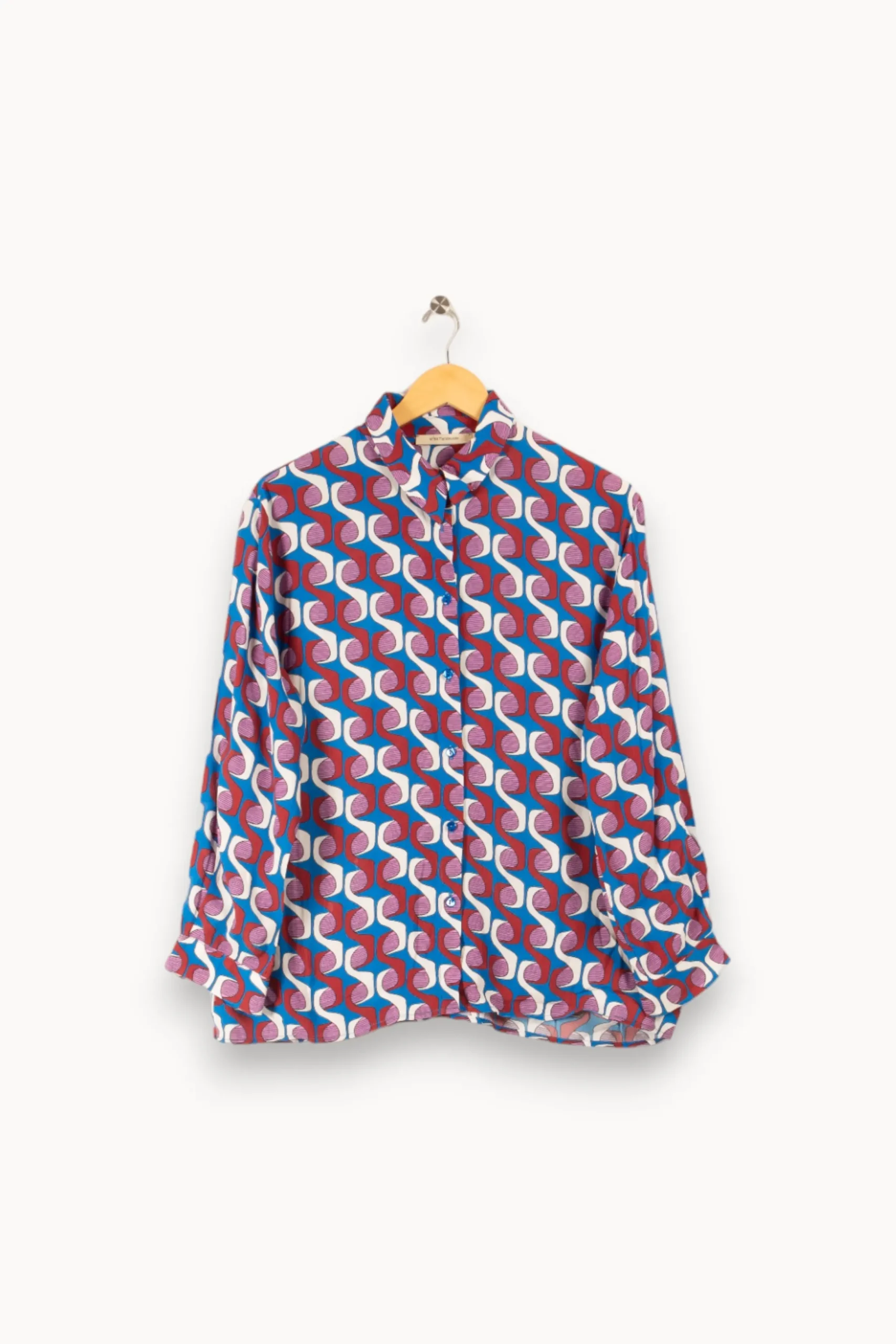 Store La Fée Maraboutée Chemise ample imprimée - S/36 Multicolore