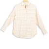 Store Ines de la Fressange Paris Chemise à carreaux - 36 Beige
