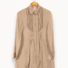 Shop La Fée Maraboutée Chemise - Taille L/40 Beige