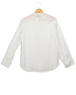 Outlet Ines de la Fressange Paris Chemise he à points - 44 Blanc