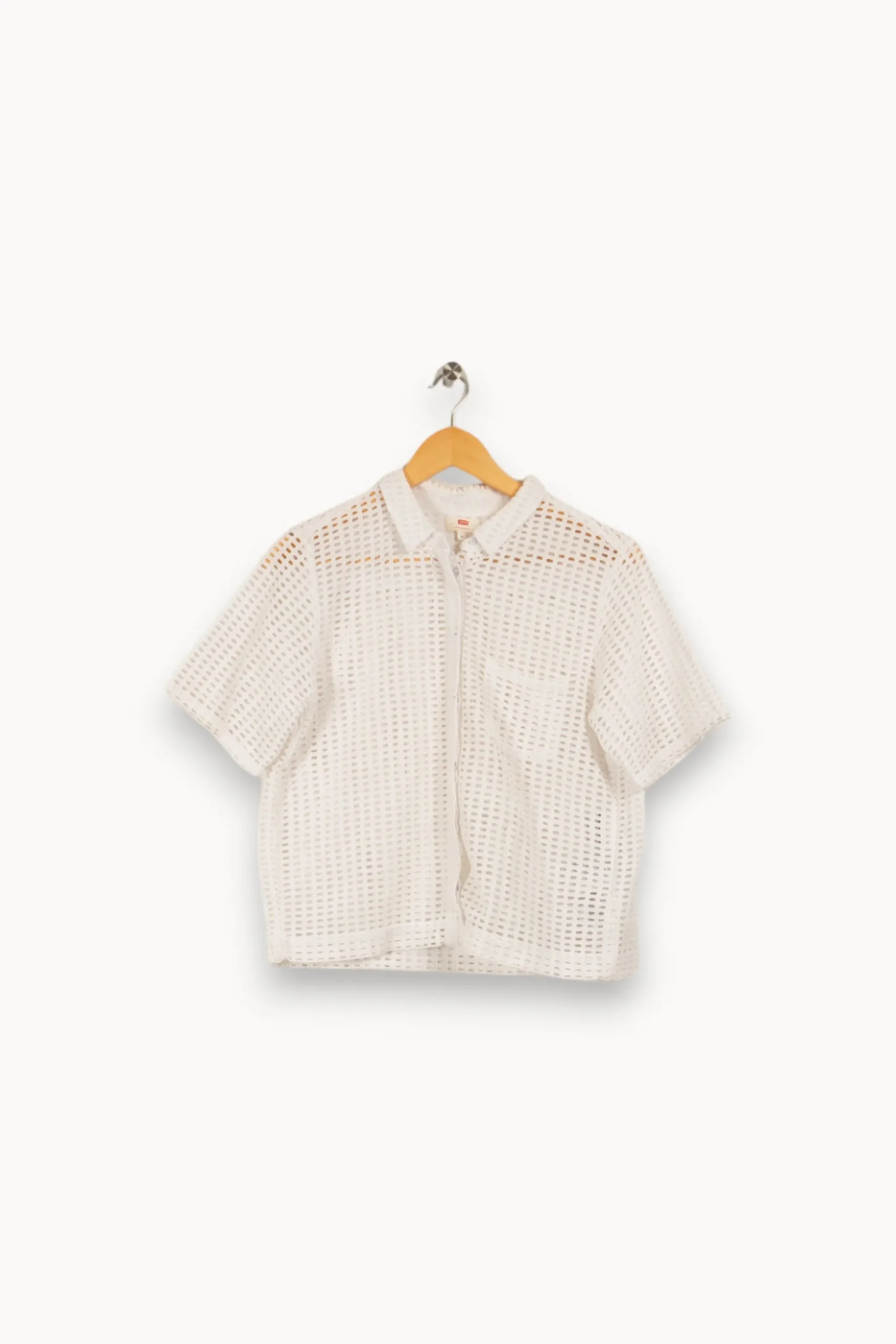Clearance Levi's Chemise he - Taille M/38 Blanc