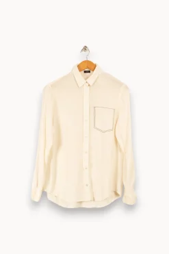 Discount Joseph Chemise he - Taille M/38 Blanc