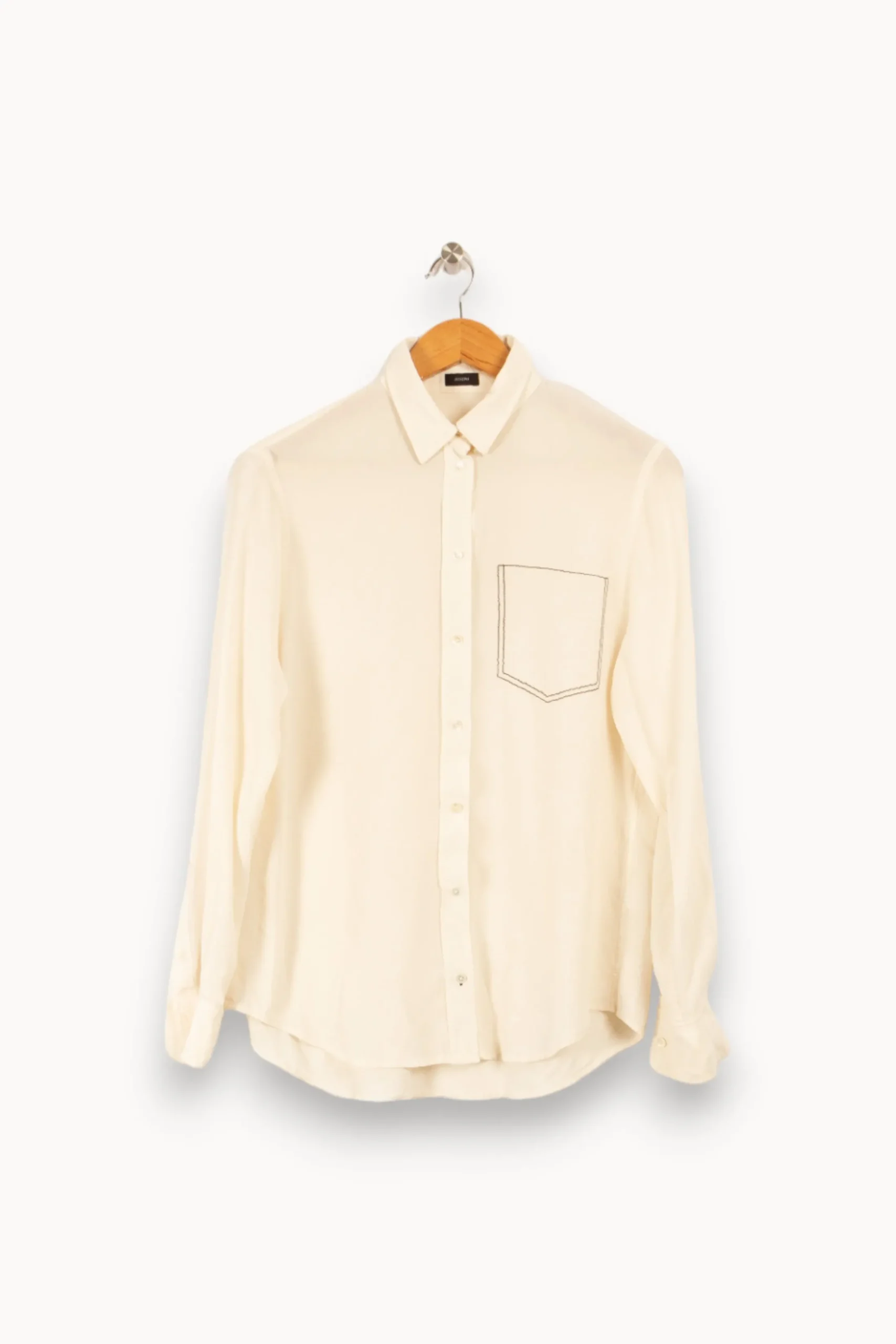 Discount Joseph Chemise he - Taille M/38 Blanc