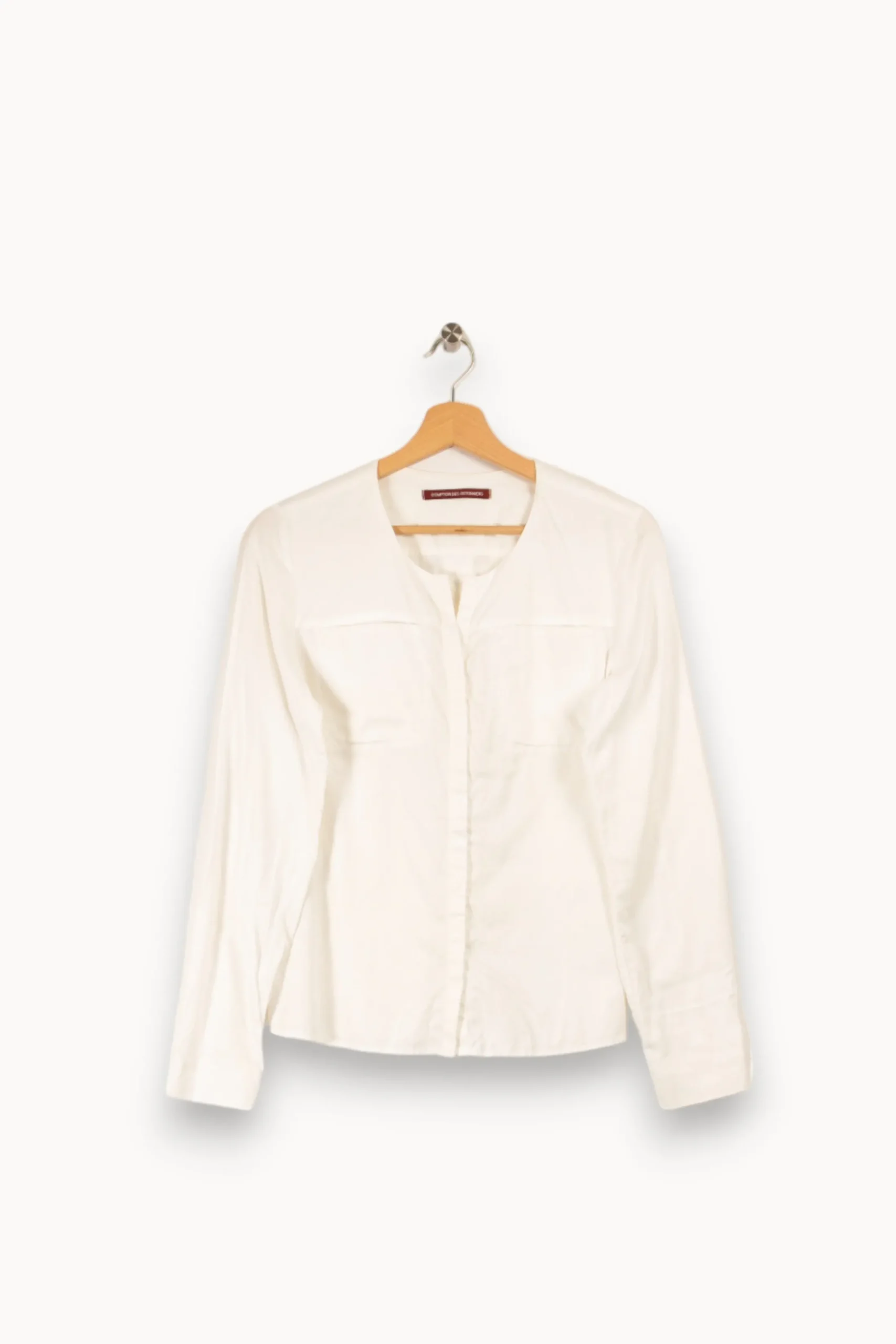 Hot Comptoir des Cotonniers Chemise he - Taille M/38 Blanc