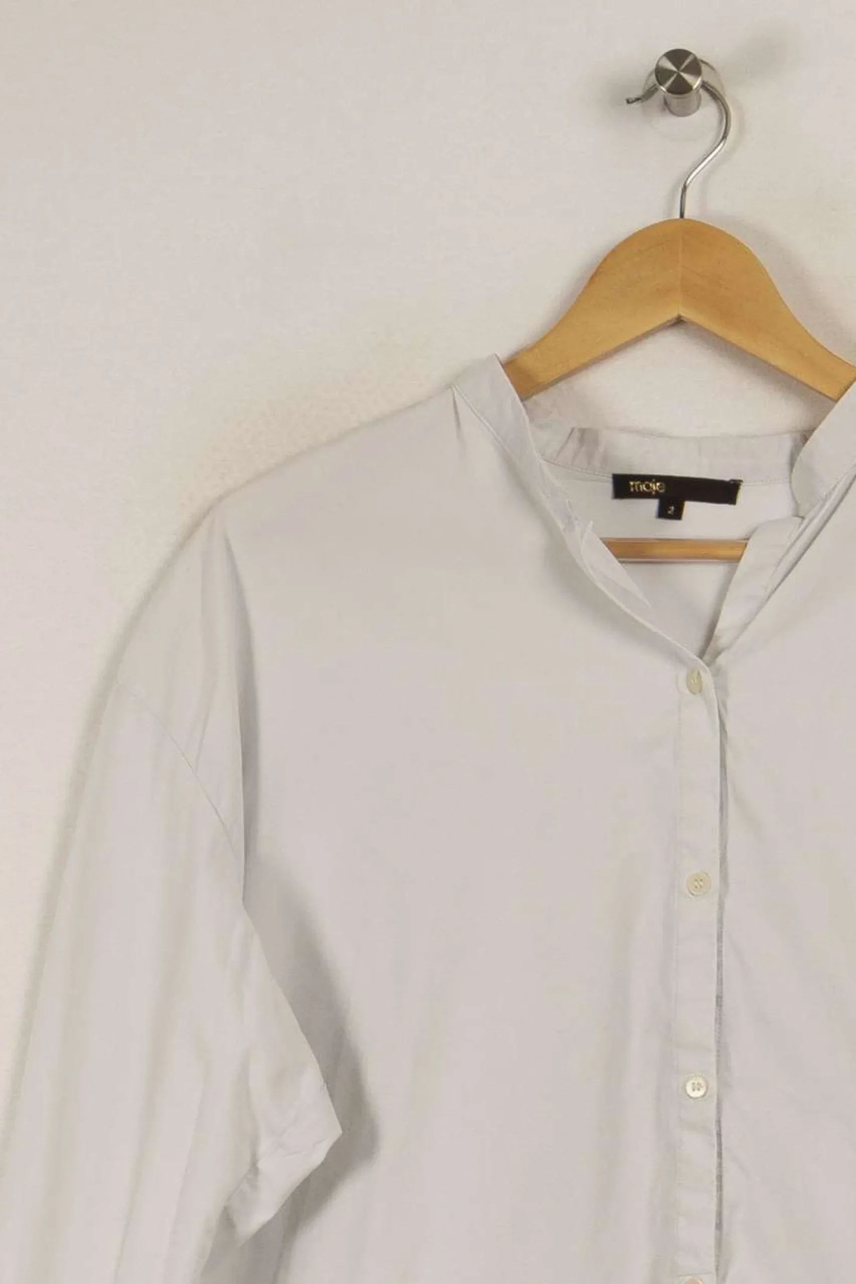 Store Maje Chemise he - Taille M/38 Blanc
