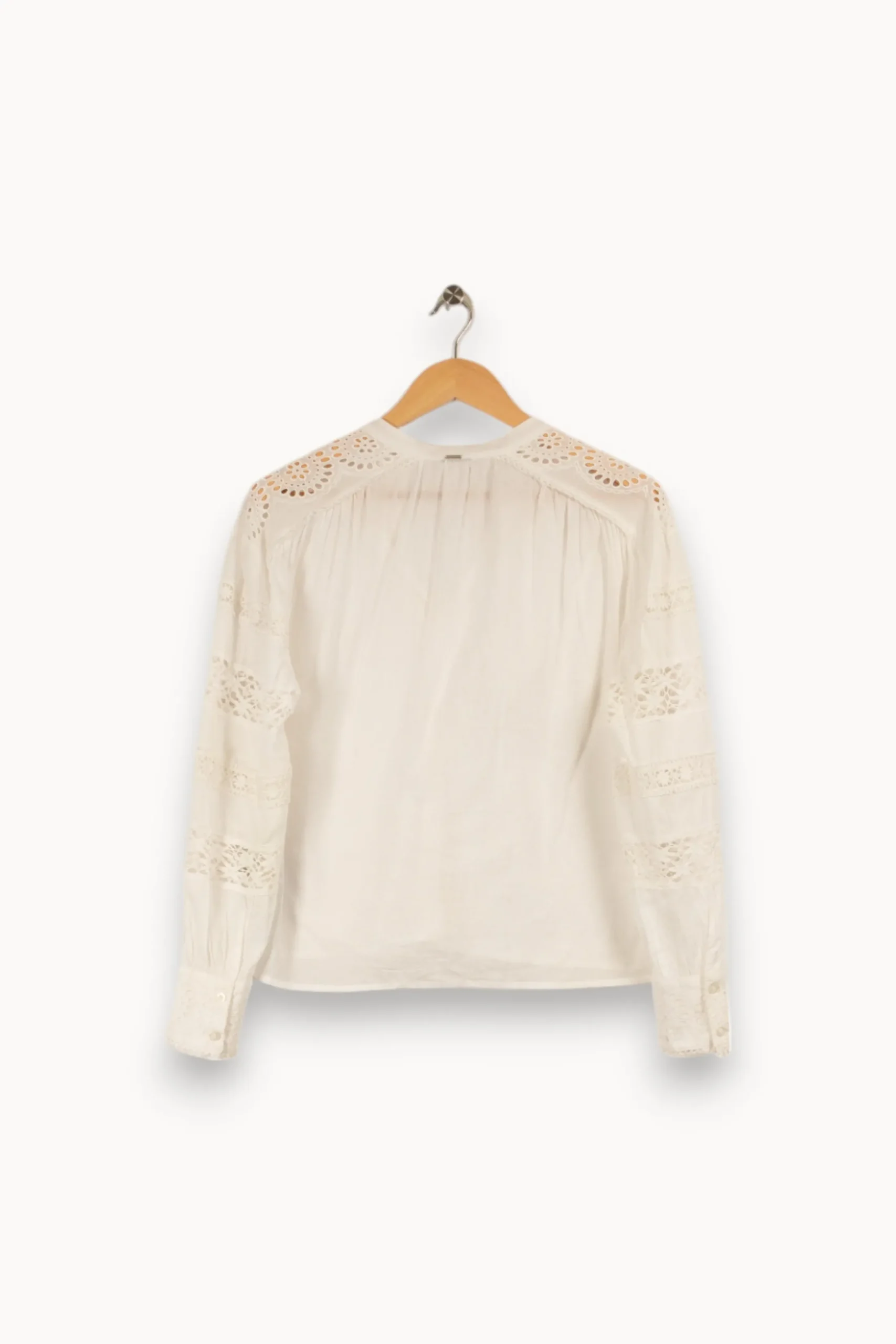 Outlet IKKS Chemise he - Taille S/36 Blanc