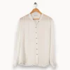 Clearance IKKS Chemise he - Taille XXL/44 Blanc