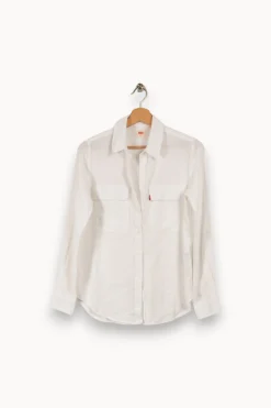 Hot Levi's Chemise he - Taille XXS/32 Blanc