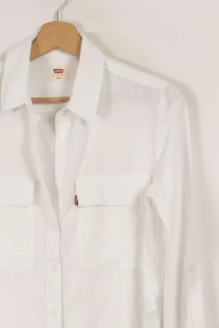 Hot Levi's Chemise he - Taille XXS/32 Blanc
