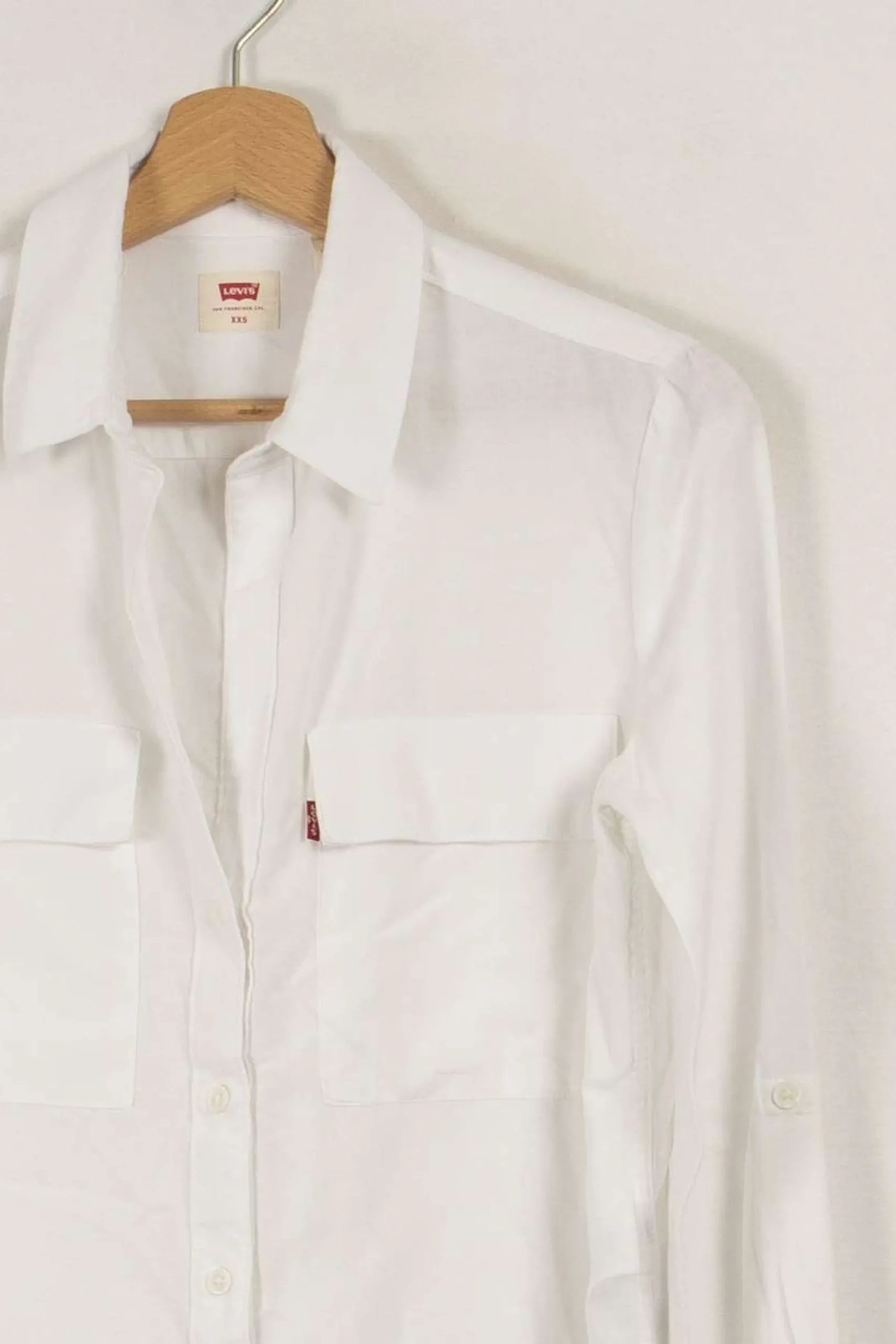 Hot Levi's Chemise he - Taille XXS/32 Blanc