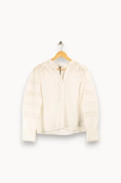 Clearance IKKS Chemise he - XL / 42 Blanc