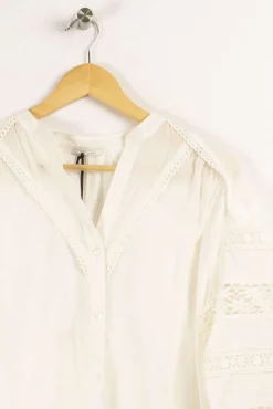 Clearance IKKS Chemise he - XL / 42 Blanc
