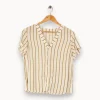 Sale I.Code Chemise he rayée - Taille M/38 Blanc