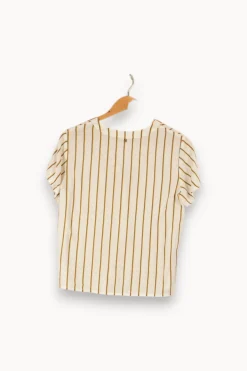 Sale I.Code Chemise he rayée - Taille M/38 Blanc