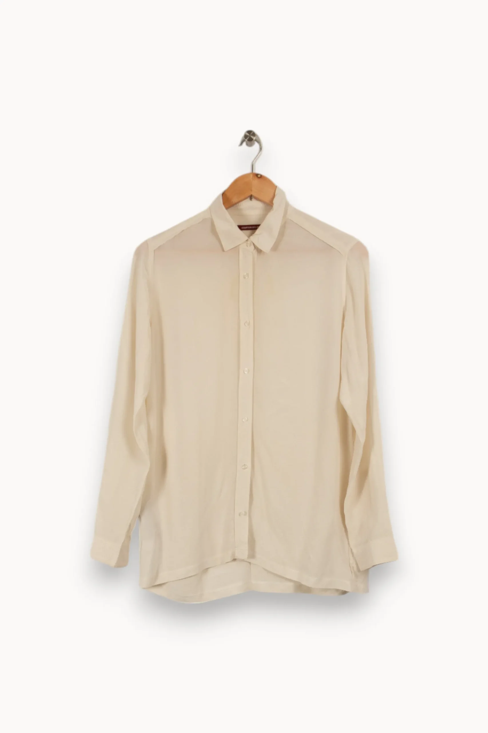 Clearance Comptoir des Cotonniers Chemise he/beige - Taille XS/34 Blanc