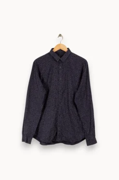 Store IKKS Chemise e à motifs - Taille XL/42 Bleu
