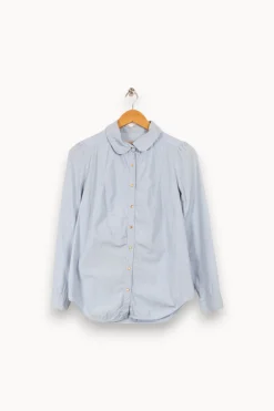 New Sandro Chemise e - Taille M/38 Bleu