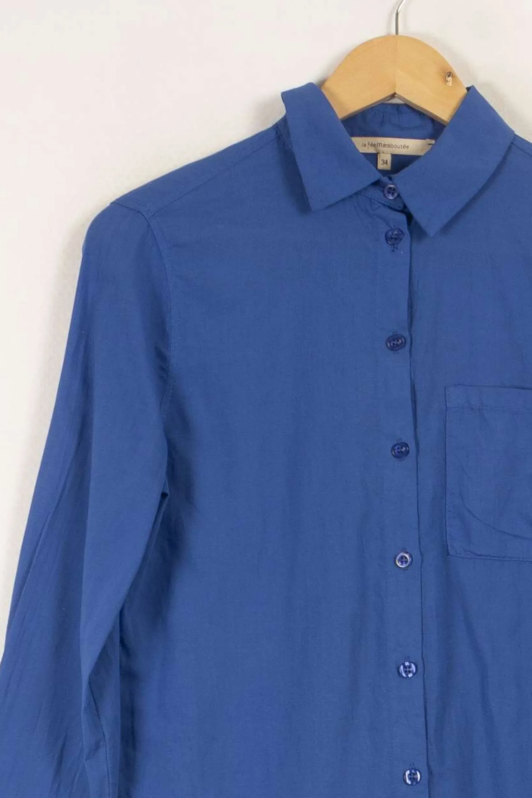 Hot La Fée Maraboutée Chemise e - Taille M/38 Bleu