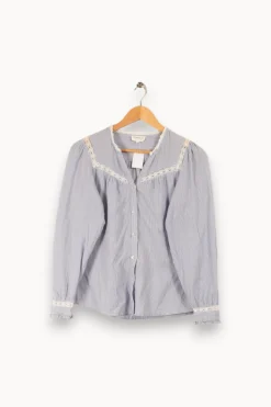 Fashion Maison 123 Chemise e - Taille S/36 Bleu