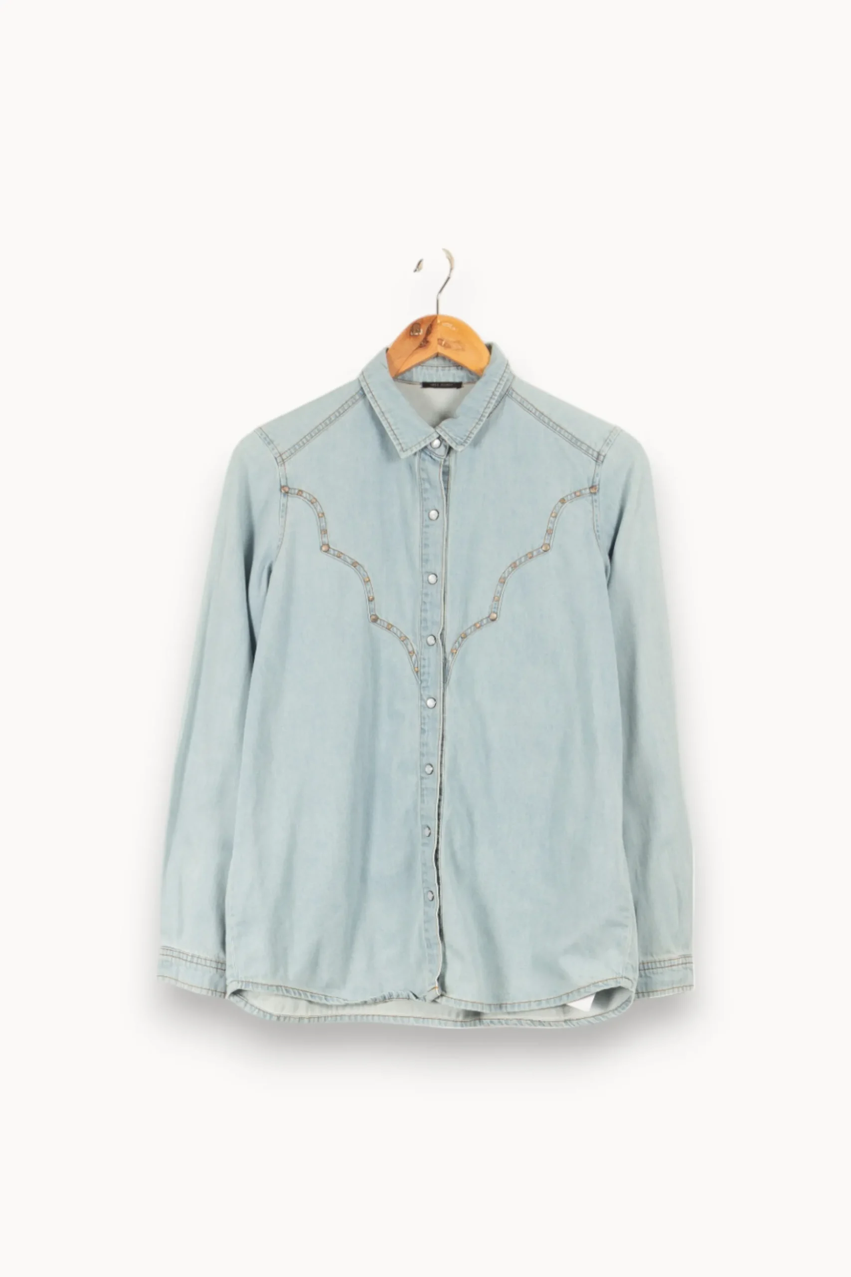 Flash Sale IKKS Chemise e - Taille S/36 Bleu