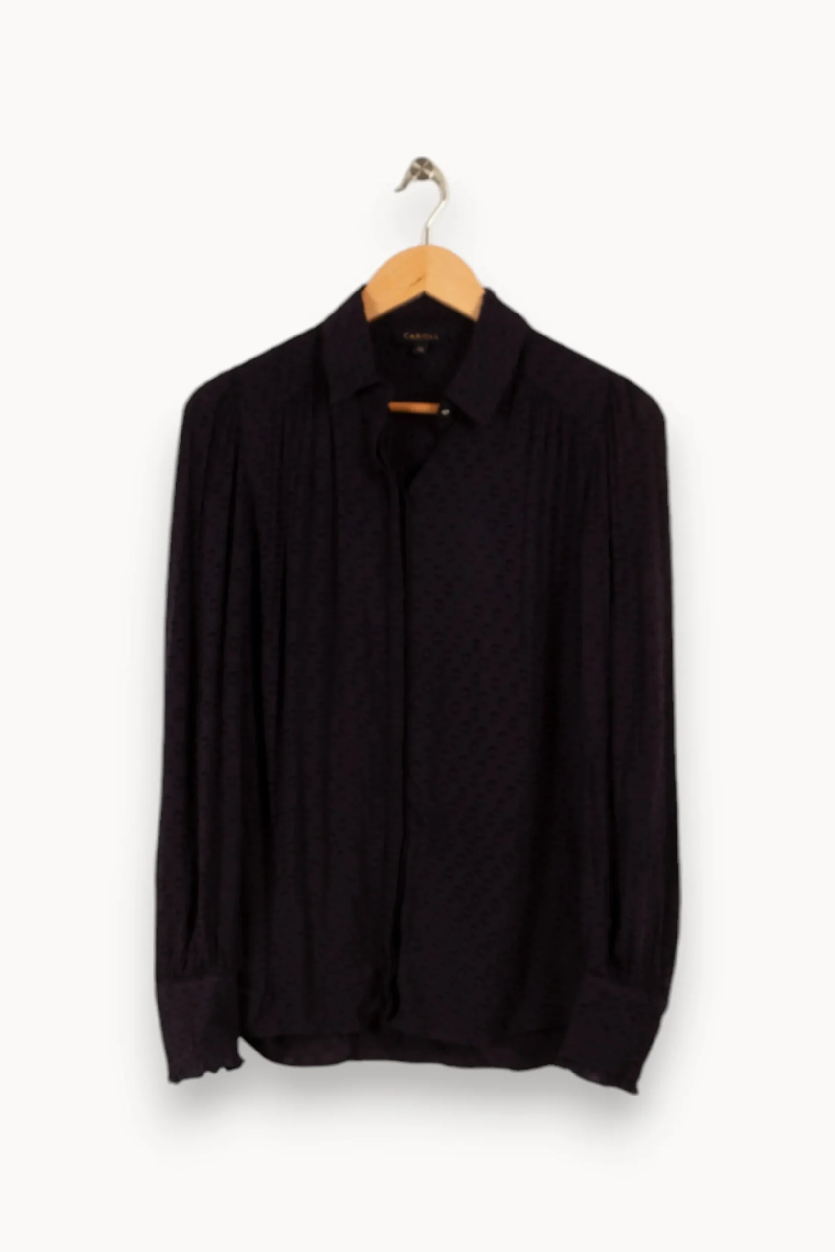 Outlet Caroll Chemise e - Taille S/36 Bleu