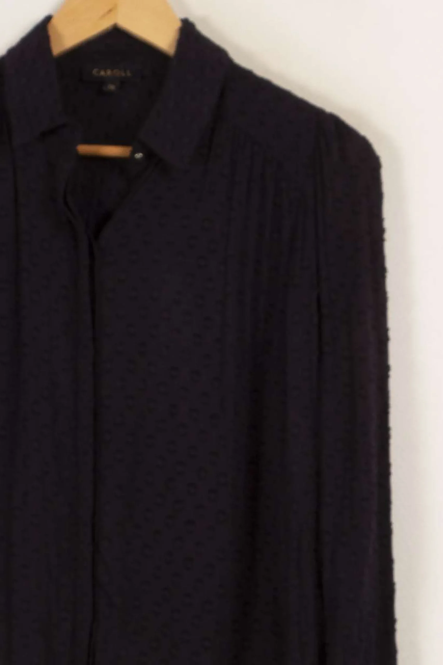 Outlet Caroll Chemise e - Taille S/36 Bleu
