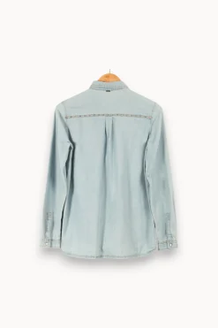 Flash Sale IKKS Chemise e - Taille S/36 Bleu