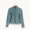 Online Comptoir des Cotonniers Chemise e - Taille XS/34 Bleu