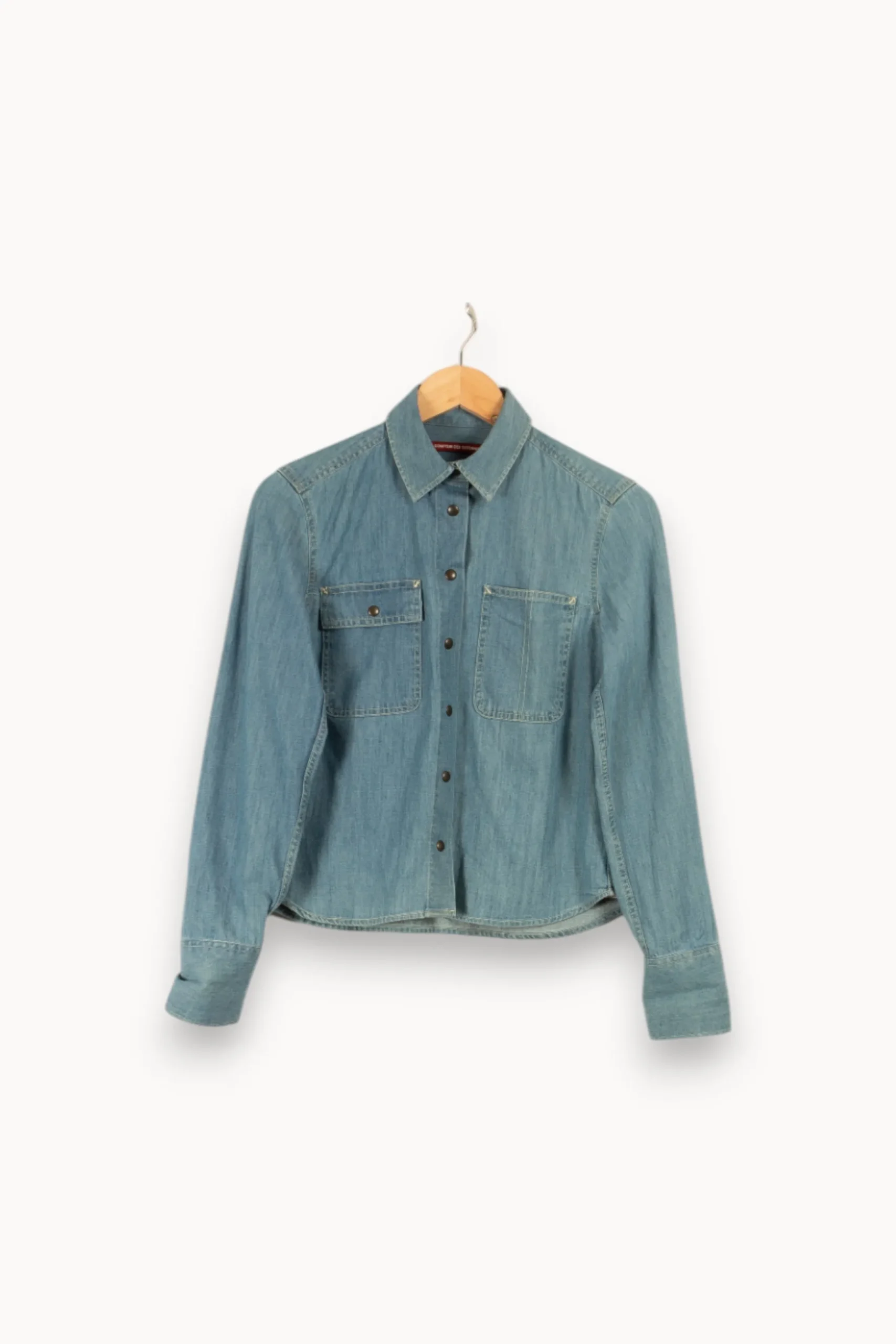 Online Comptoir des Cotonniers Chemise e - Taille XS/34 Bleu
