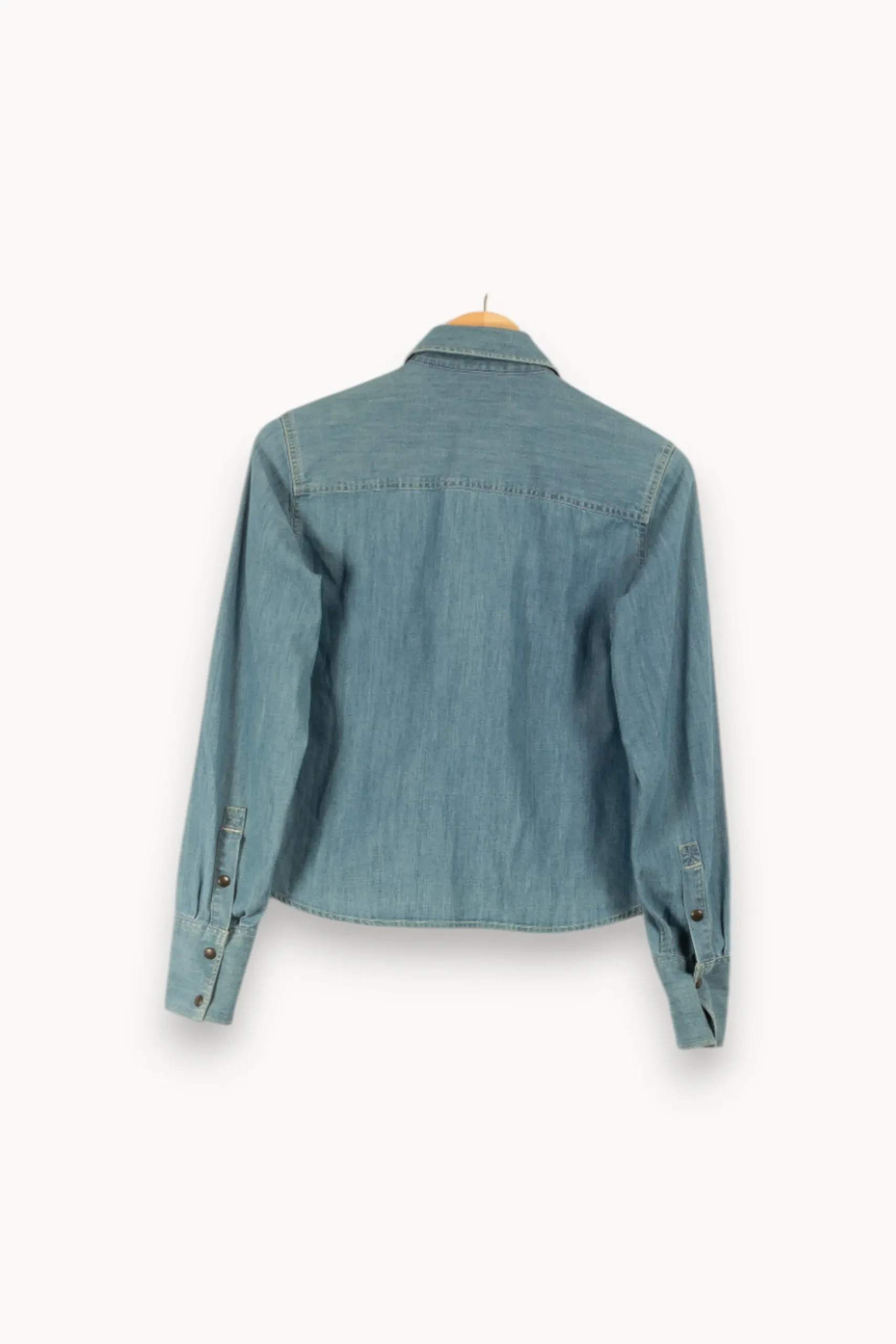Online Comptoir des Cotonniers Chemise e - Taille XS/34 Bleu