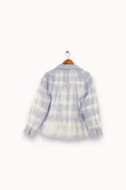 Cheap Maison 123 Chemise e et blanche - Taille S/36 Bleu