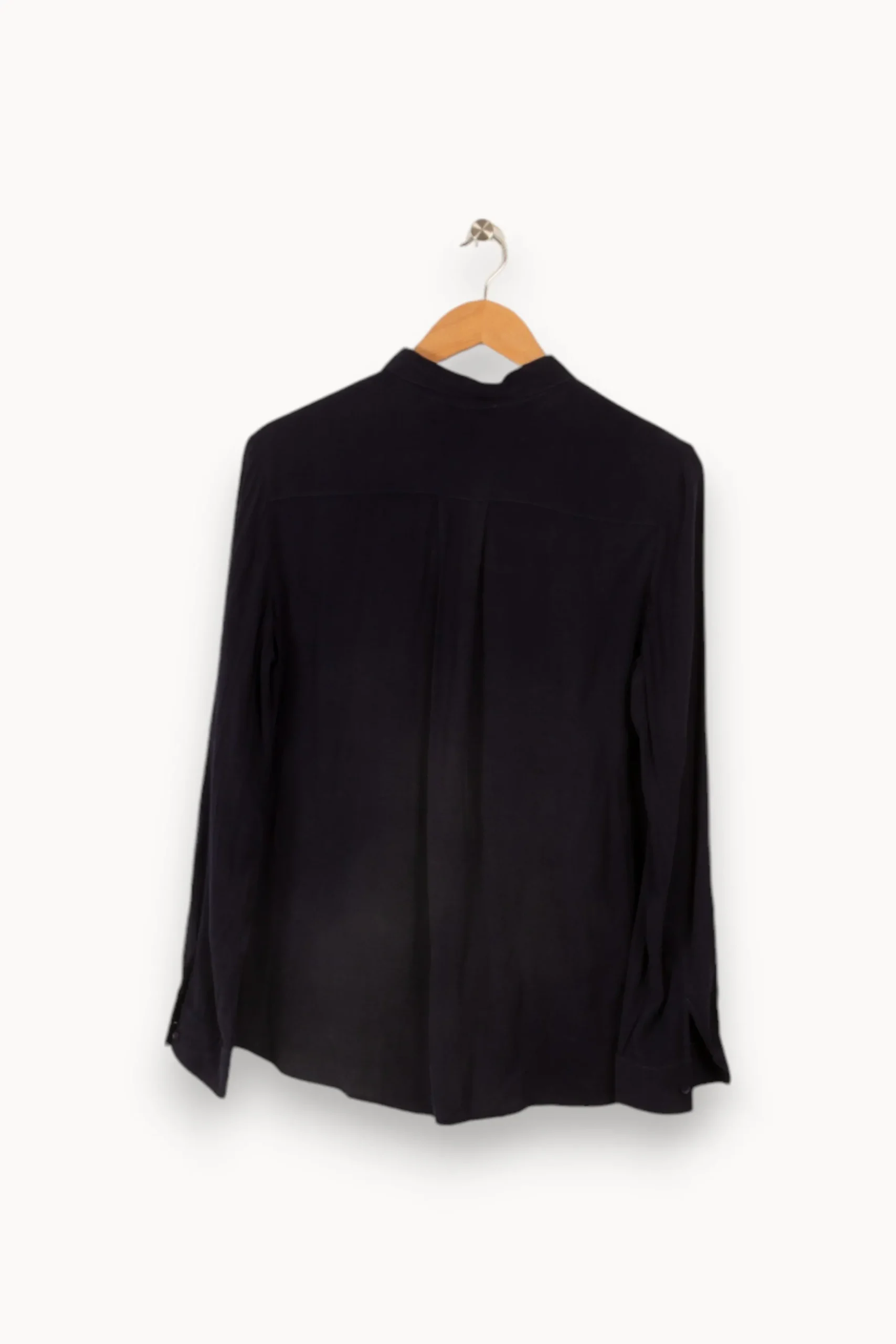 Outlet American Vintage Chemise e foncée - Taille M/38 Bleu