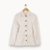 Cheap Sud express Chemise en jean he - Taille S/36 Blanc